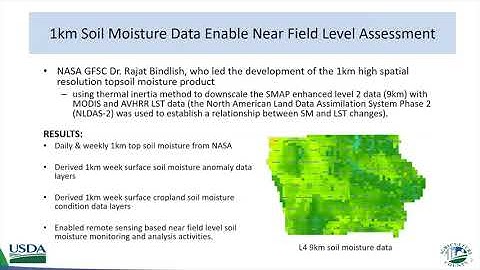 2021 National Soil Moisture Workshop: Remote Sensing