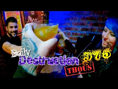 Daily Destruction Thous 975 - Farina Unleashed Party! WrongWay reunites with Edgar and Kitty!