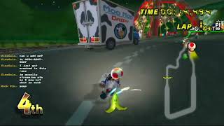 Playing Like Crap on Mario Kart Wii! (18) #rage