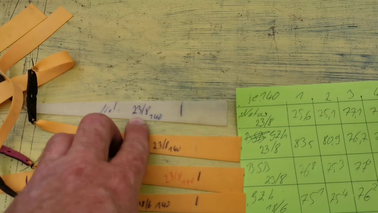 Latex, alt gegen neu.... kann man das "Neue" schmaler schneiden