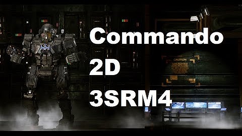 MechWarrior Online : COM-2D "Splashmando" (3x SRM4, ECM, XL200)