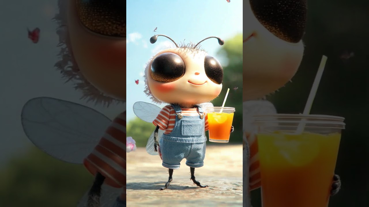 #fly #flying #character #cute #funny #cutecharacters #animation #aicharacter