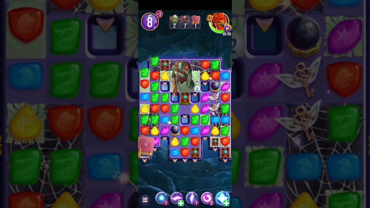 Harry Potter: Puzzles & Spells level 1943 no boosters