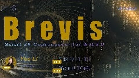 ZKP Courses:Brevis A Smart ZK Coprocessor for Web3.0