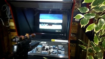 Golgo 13 arcade game in the Grey Bear pub