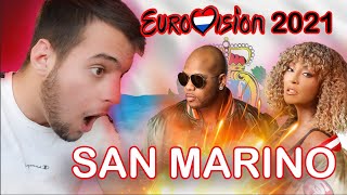 GREEK GUY REACTS TO SAN MARINOS EUROVISION 2021 SONG! | Senhit - Adrenalina (OMFG!)