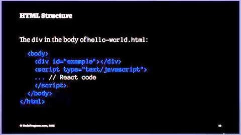 ReactJS 04   Hello World