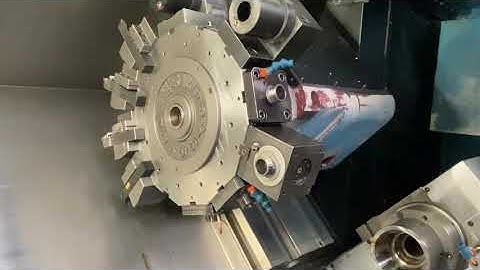 Nakamura Tome SC-300L CNC Lathe with B-Axis and C-Axis Live Driven tools MACH4METAL 3-3