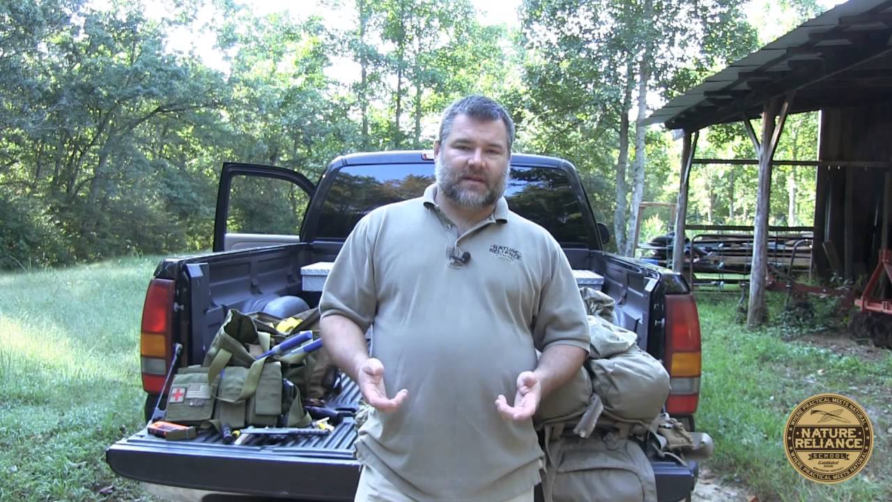 man tracking powerpoint Wilderness vs Urban Survival Kits