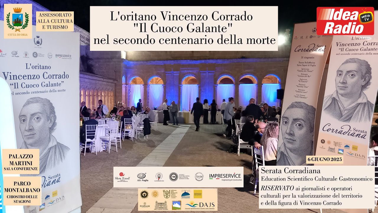 ORIA - VINCENZO CORRADO "IL CUOCO GALANTE" 06.06.2025