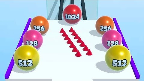 Ball Merge 2048 🎱❤️‍🔥🏀 MAX LEVELS!! All Levels Gameplay Walkthrough Android, iOS NEW UPDATE