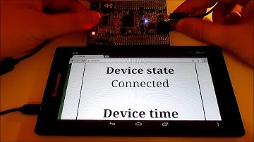 RNDIS USB driver for STM32F4: Access your device  from any Web  browser