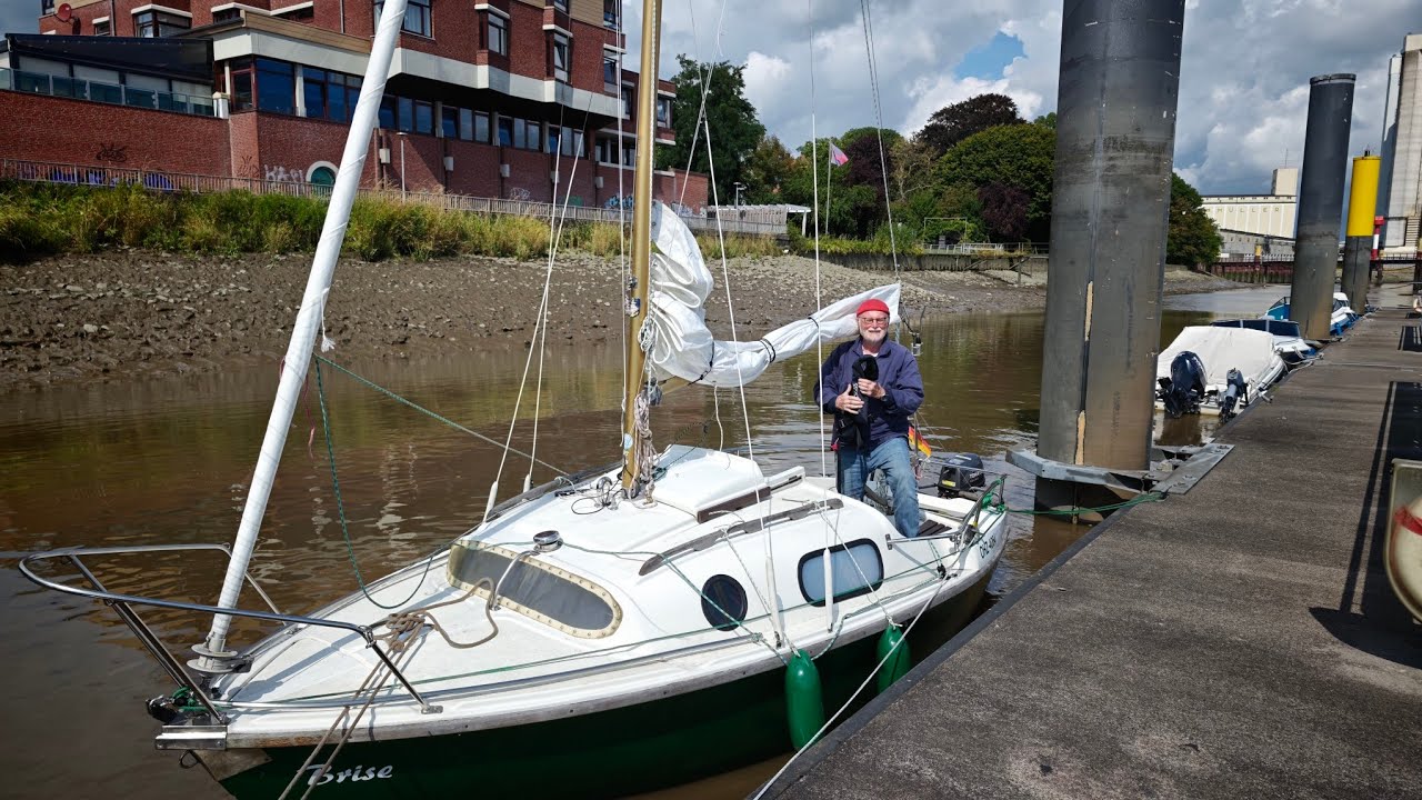 ⁣Segeln mit der Tide von Bremen bis Brake und zurück