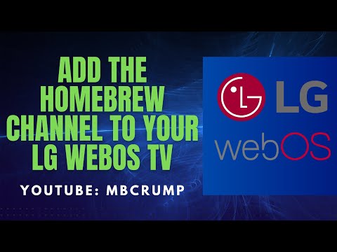 Jailbreak your LG WebOS Based TV and enjoy the Homebrew Channel