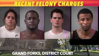 Recent Felony Charges In Grand Forks District Court