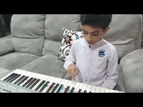 عزف نشيد امي وابي نور حياتي