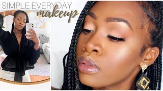 Simple EVERYDAY Makeup (DRUGSTORE + Selfie-Approved) | Maya Galore