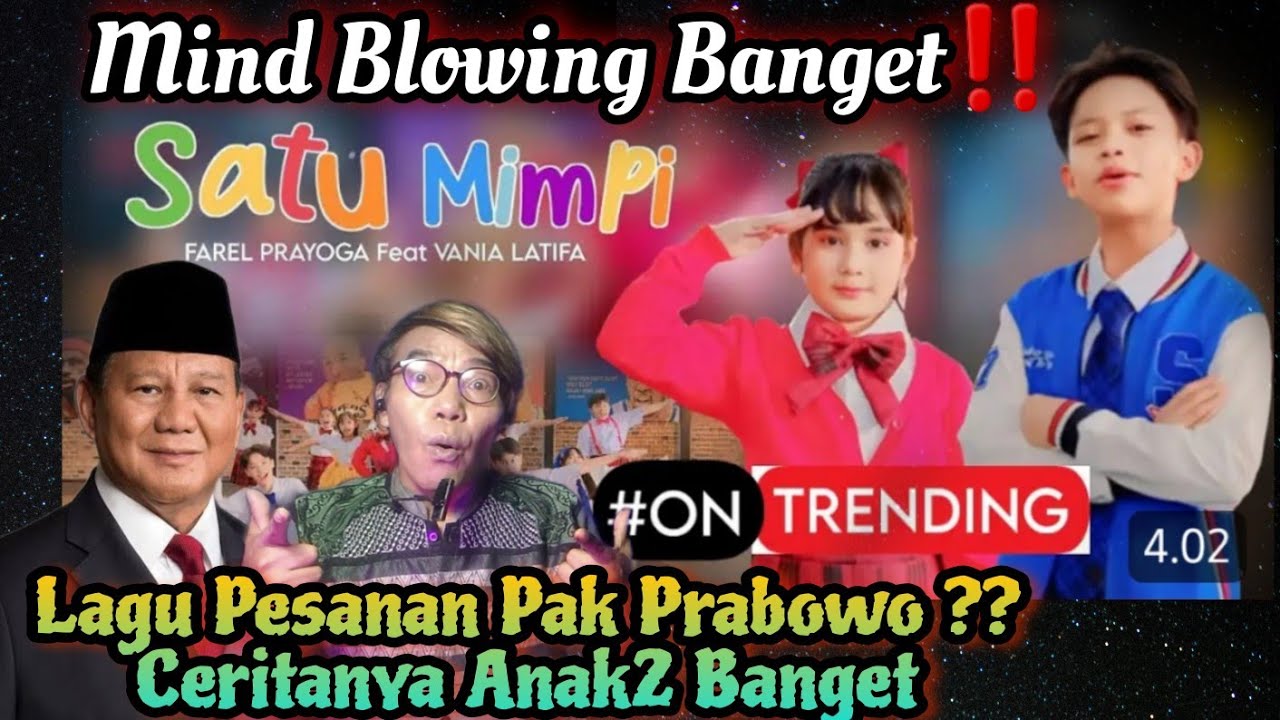 SATU MIMPI - FAREL PRAYOGA FT VANIA LATIFA OFFICIAL MV REACTION - LAGUNYA MIND BLOWING BANGET ‼️