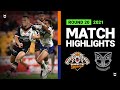 Wests Tigers v Warriors Match Highlights | Round 20, 2021 | Telstra Premiership | NRL