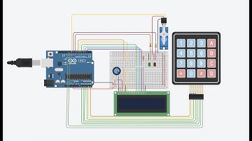 Proyecto de Cerradura Codificada en Arduino con Tinkercad