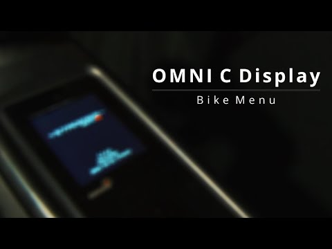 Stromer - OMNI C Display - Bike menu