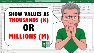 Show Numbers as Thousands (K) or Millions (M) in Excel screenshot 3