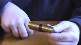 bumping open an iseo euro profile cylinder