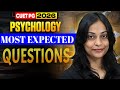 CUET PG Psychology 2026 | Most Expected Questions | Score Boosting Session