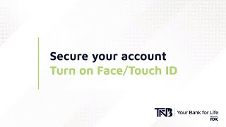 How to turn on Face/Touch ID in the TFNB Your Bank For Life app. screenshot 5