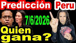 TAROT🔮 PREDICCION SEGUNDA VUELTA EN PERU 7 DE JUNIO 2026 QUIEN SERA PTE KEIKO FUJIMORI O SANCHEZ❓