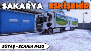 Yeni̇ Geçi̇ci̇ Fi̇rmam Sütaş Seferi̇ Ets 2 Roleplay Scania R420