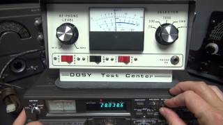 Vintage Dosy TC-4000 CB Test Center Ham Radio SWR Wattmeter Demo