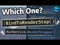 Which RenderStepped Method Should You Use? | Roblox Studio
