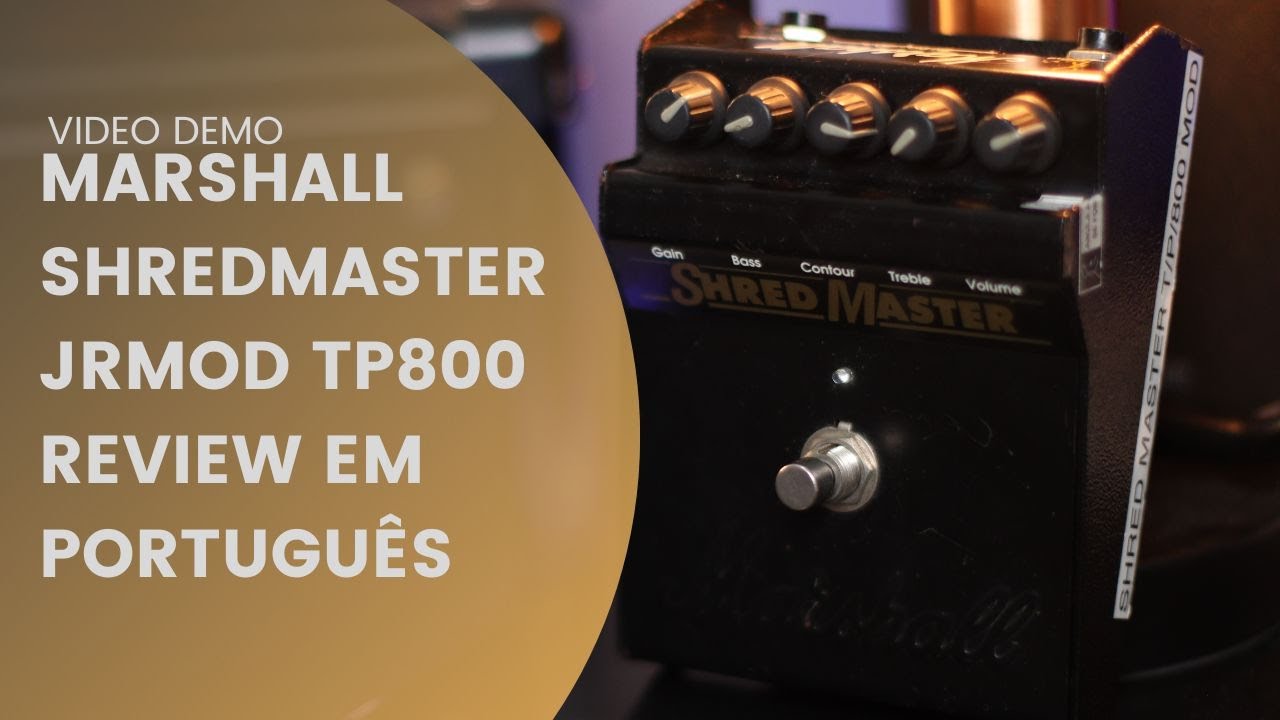 O TIMBRE DE OVERDRIVE DO ROCK AND ROLL DENTRO DE UM PEDAL (JR MOD SHRED MASTER MOD)
