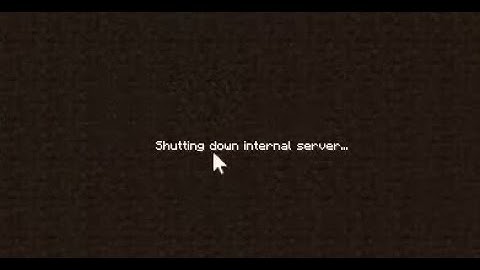 Definitive Fix: Solving "Shutting Down Internal Server" in Modded Minecraft