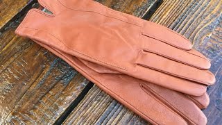 Женские рыжие перчатки 512 Shust Gloves(Яркие кожаные зимние перчатки Shust Gloves Подкладка - шерстяная вязка Верх - натуральная кожа Заказать перчатки..., 2016-08-26T11:25:27.000Z)