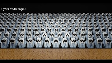 Blender test Eevee vs Cycles - 14 minutes vs 40 hours!!