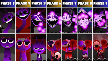 Incredibox Sprunki But Definitive Version VS Swapped Version: From Phase 3 to Phase 9