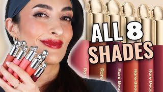 I Tried ALL the Rare Beauty Tinted Lip Oils  Swatches & TryOn You NEED to See!