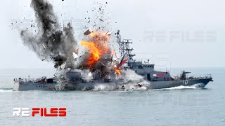 War begins! China Navy brutally intercepts US Ally Warships While Drills near Scarborough Shoal