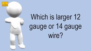 Which Is Larger 12 Gauge Or 14 Gauge Wire