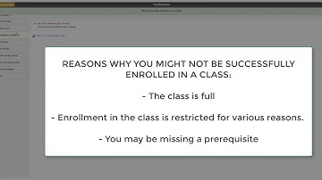 Step 5: Register for your classes