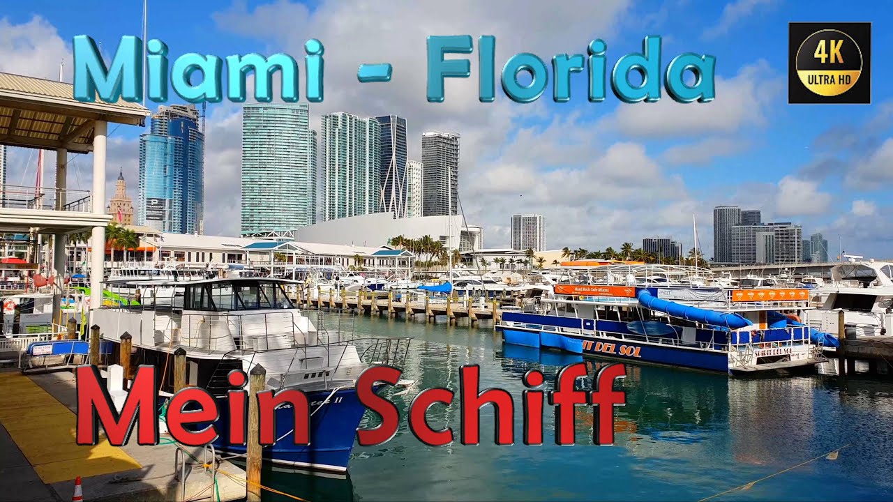 Mit der MEIN SCHIFF in Miami | Unsere Fahrt mit dem Hop on Hop off Bus | 4k