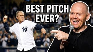 Bill Burrs Hilarious Take on Bushs 2001 First Pitch