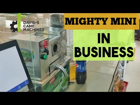 MIGHTY MINI cane machine in commercial restaurant