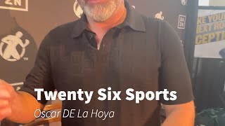 Oscar De La Hoya speaks on Fresno on his upcoming fights #GoldenBoy #Boxing #DAZN #HaneyGarcia