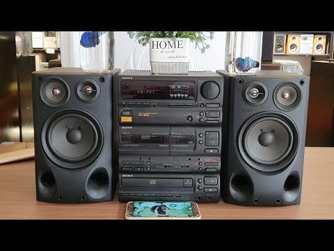 Video Dàn trung Sony nội địa Nhật loa 3 way . Giá 1tr8 bộ... - youtube