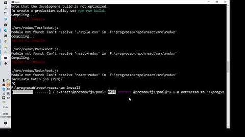 Module not found: Can