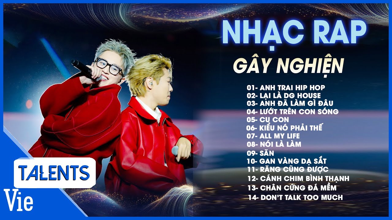 RAP 2025 - Playlist nhạc gây nghiện | B Ray, GILL, Robber, Dangrangto, MANBO, Coolkid,...