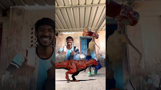 Siren head in dinosaur home || #sirenhead #vfx #shorts #animation